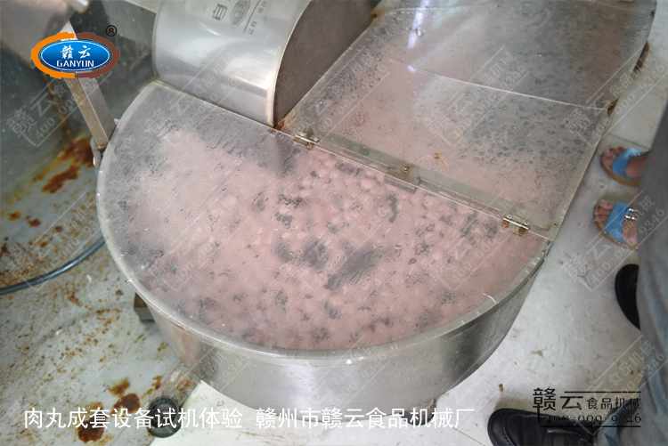 自動煮丸水槽定型肉丸